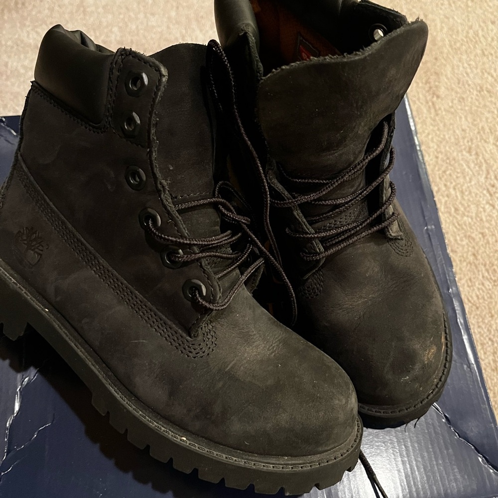 Timberland Black Boots